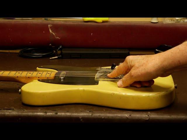 Norman Finds And Opens One Of The Rarest Fender Broadcasters | Serial:# 1803 | 1950 | Refinished