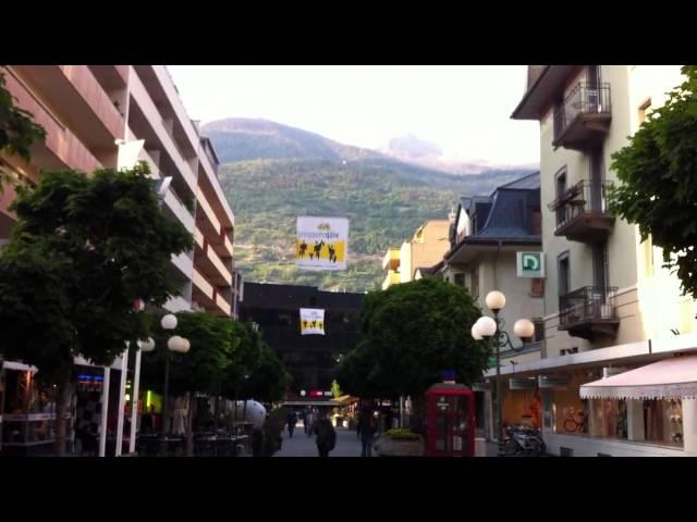 Switzerland, Visp, Town tour