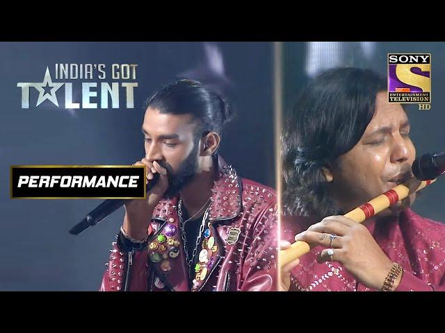 Beatboxing और Flute की मज़ेदार जुगलबंदी | India's Got Talent| Kirron, Shilpa, Badshah, Manoj