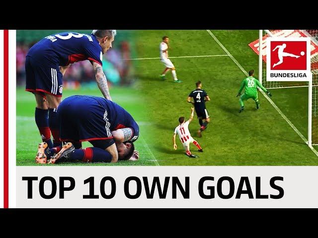 Top 10 Own Goals 2017/18 - Süle, Vestergaard & Co.