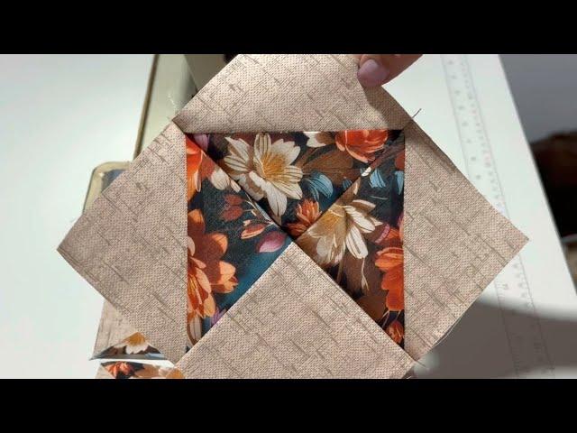 Incrível PATCHWORK Fácil e Rápido com Sobras de Tecidos