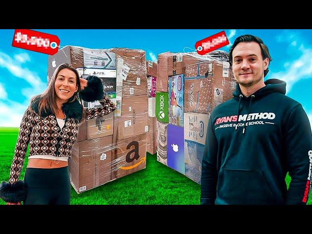 UNBOXING MONSTER AMAZON RETURNS PALLET | HUMBLE HUSTLE EP. 1