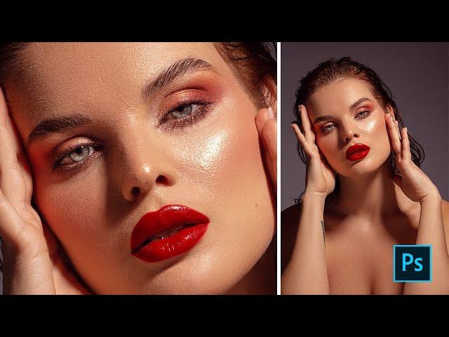 Beauty Portrait Retouch | High End Professional Retouching (Photoshop)