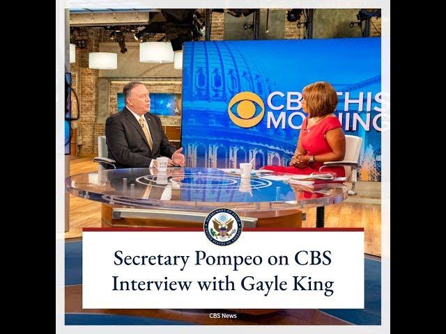 Secretary Pompeo on Hong Kong