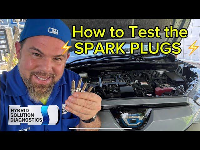 How to test the spark plugs