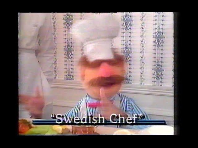 Smörgåsbord & "Swedish Chef" - Good Morning America in Sweden 19 May 1988