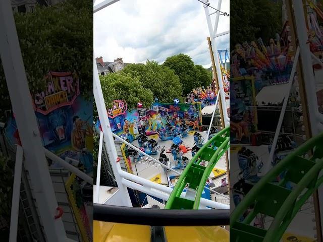 Die spaßigste Kirmes-Achterbahn? :D Super Railway Foire de Nancy #superrailway #rollercoaster #pov