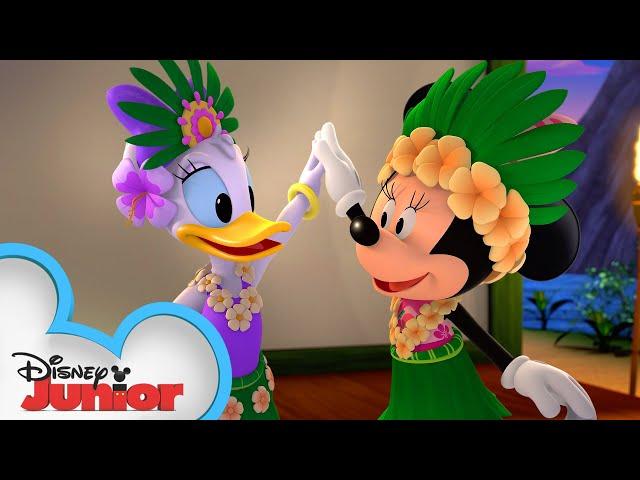 Happy Helpers Hula Dance  | Mickey Mornings | Mickey Mouse Roadster Racers | @disneyjr