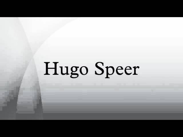 Hugo Speer