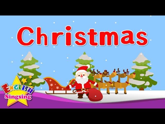 Kids vocabulary - Christmas - Christmas vocab - Learn English for kids - English educational video