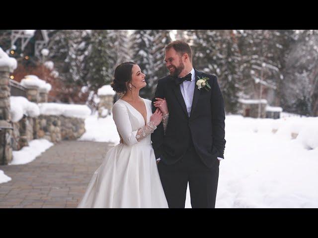 Wedding in a Winter Wonderland | Shore Lodge | McCall Idaho (Wedding Film Teaser)