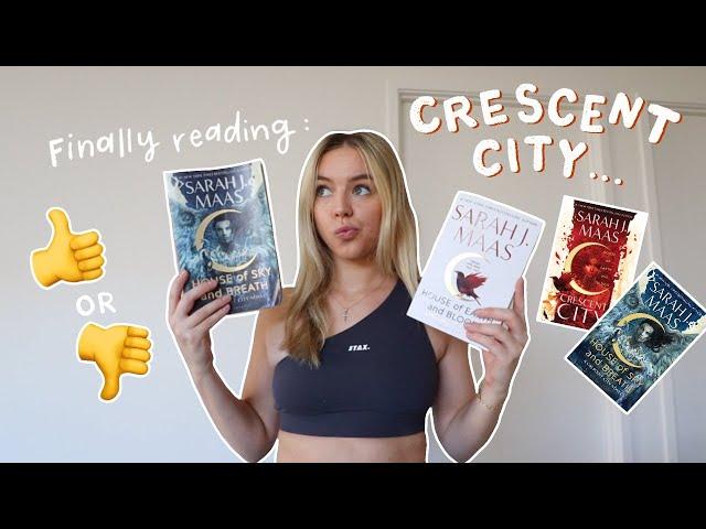 I finally read Crescent City...here are my thoughts 🫤 [spoiler free + spoilers]