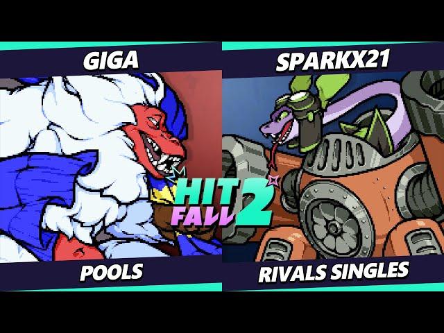 Hitfall 2 - Giga (Hodan) Vs. Sparkx21 (Elliana, Sylvanos) Rivals of Aether - RoA