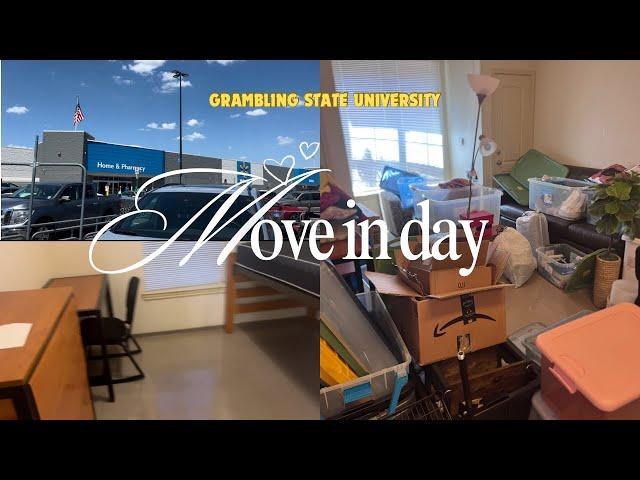 MOVE IN DAY @ THEEE GRAMBLING STATE UNIVERSITY | Fall 2023