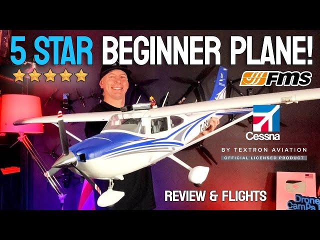 5 STAR Beginner RC Plane!!! - FMS Cessna 182 Skylane 