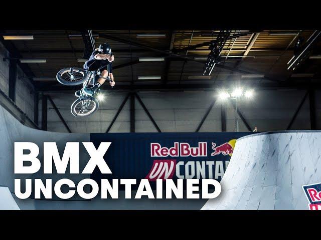 BMX Park going BIG | First Practice at Red Bull Uncontained w/ Drew Bezanson & Daniel Wedemeijer