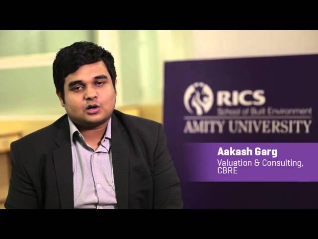 Careers after MBA in Real Estate - Aakash Garg