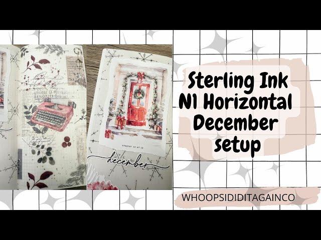 Sterling ink N1 December Setup