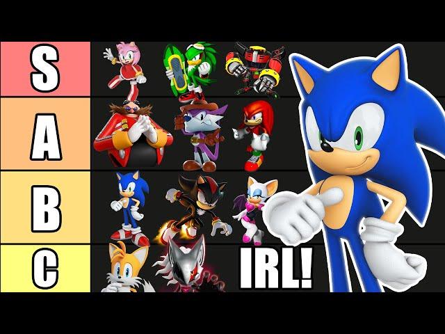 Ranking EVERY Sonic Character's Powers In Real Life