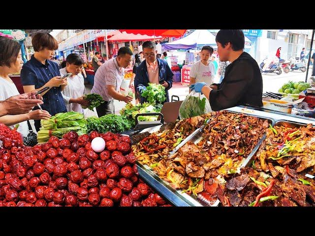 Wet Market & Street Food in Northwest China | Chinese Food Tour