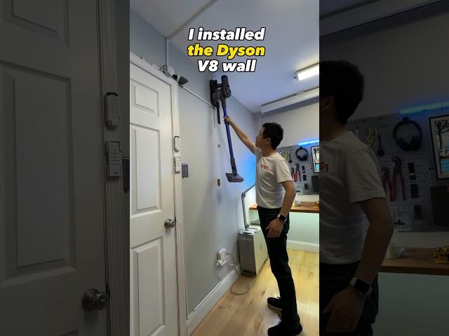 How to accurately find studs and install Dyson V8 Wall Mounted Charger