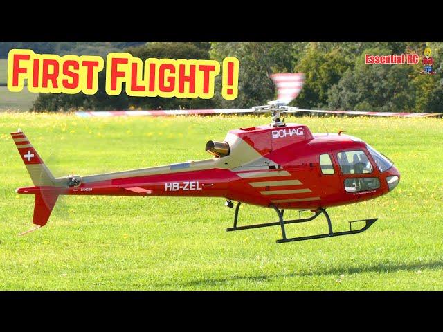 LOOKS SO REALISTIC ! AS.350B3 Ecureuil RC Jet Turbine Helicopter 1st Flight