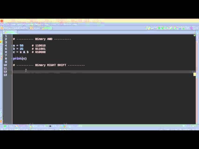 Python Programming Tutorial - 51 - Bitwise Operators