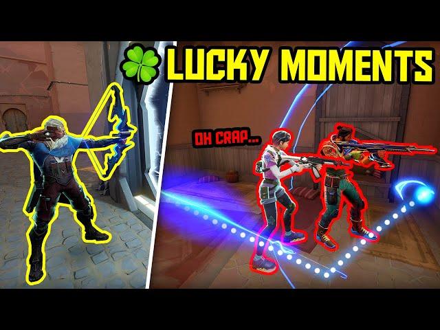 50 Ridiculously Lucky Moments in VALORANT