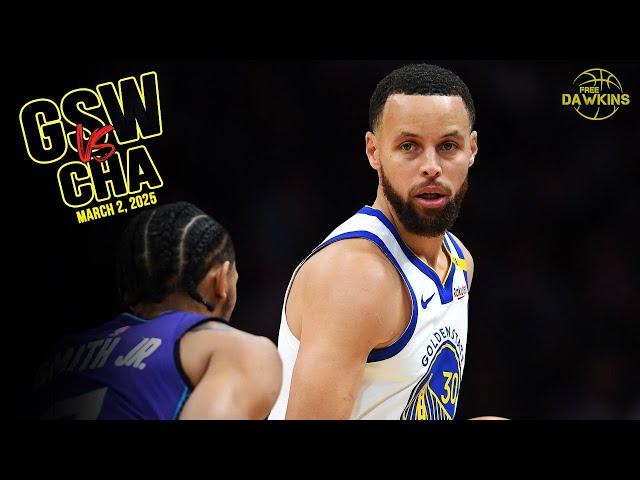 Golden State Warriors Full Team Highlights vs Hornets | March 3, 2025 | FreeDawkins