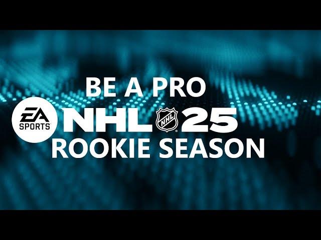 LIVE -Fun w/ NHL 25-Be A Pro: Rookie Season -Game 48 of 82 - Sharks @ Islanders - Xbox Series X