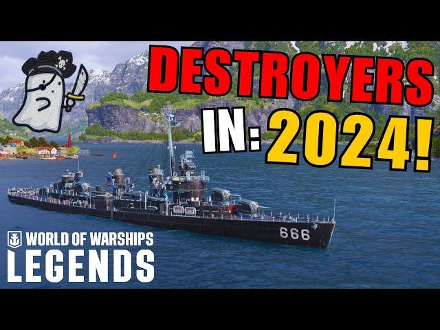 Destroyers IN 2024! - Tech-Line's & Where To Start?! || World of Warships: Legends