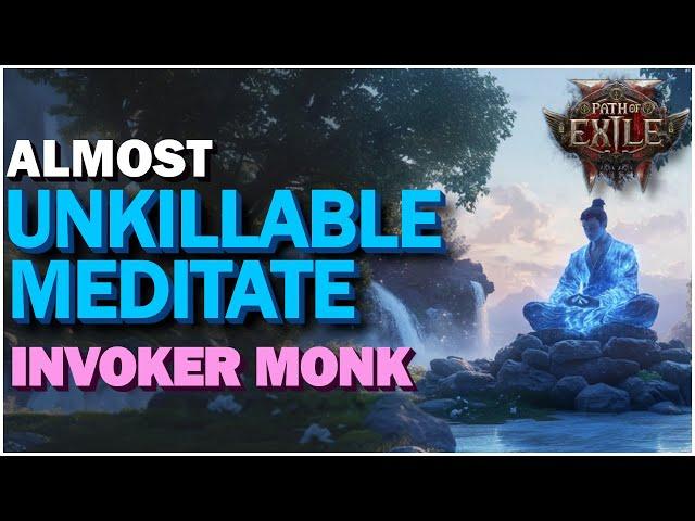 Path of Exile 2 - Meditate The Most Defensive Monk Skill! Charge Stacking CI Monk! Nearly Unkillable