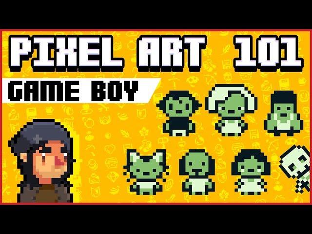 Pixelart 101 FREE College Course "Game Boy"