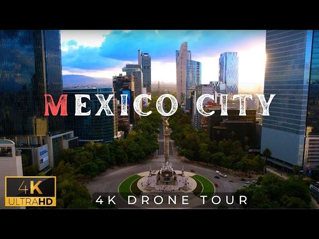 Mexico City  in 4K ULTRA HD Video by Drone | Ciudad de Mexico, CDMX