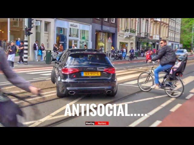 Dusseldorf/Amsterdam Highlights July 2024! LOUD Cars, Crazy Drivers and MAD People...