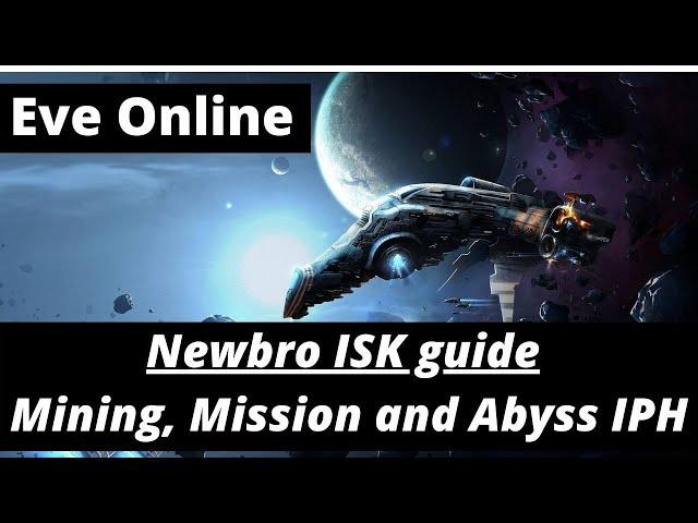 Eve Online - Newbro guide to how much ISK you can earn per hour