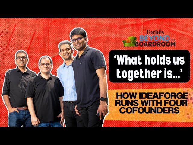 ‘What holds us together is…’: How IdeaForge runs with four cofounders