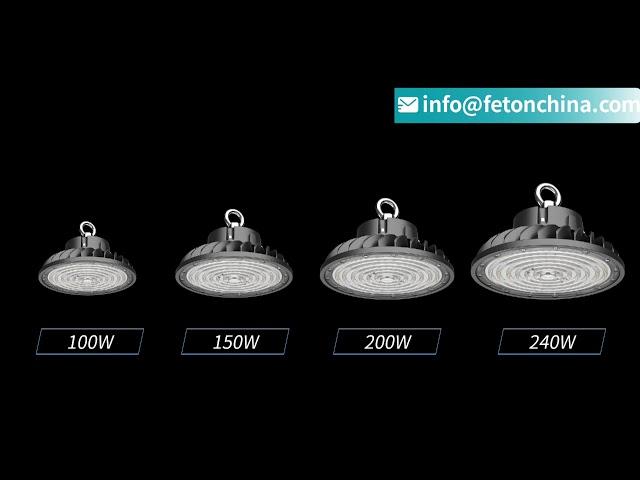 UFO LED High Bay Lamp for Warehouse Lighting Factory Lighting FT Series 9902 (2)