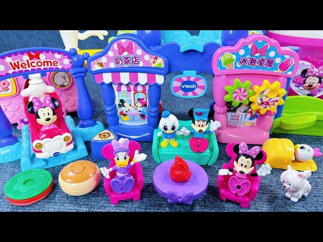 9 Minutes Satisfying with Unboxing Ice Cream Shop Playset，Disney Toys Collection ASMR | Review Toys