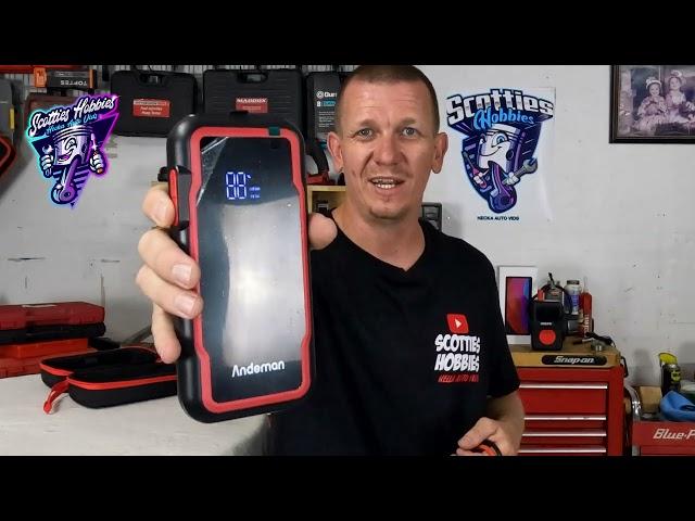 Unboxing the Andeman Portable Car Jump Starter! Jump box and Battery bank, in 1!! 