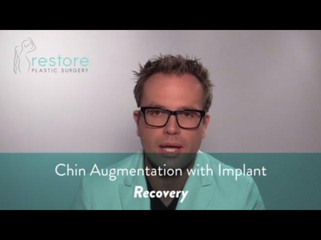 Dr. Benjamin Brown, Plastic Surgeon - Chin Augmentation with Implant - Recovery