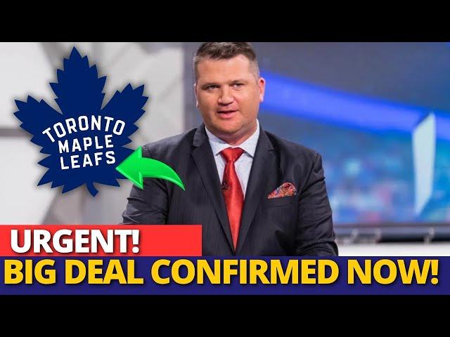 NOW! LEAFS JUST ANNOUNCED! NEW DEAL FOR LEAFS IS CONFIRMED! MAPLE LEAFS NEWS