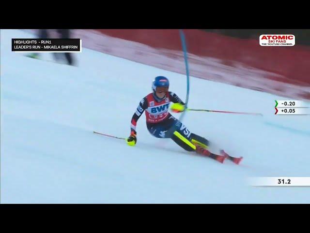 Highlights - AUDI FIS Ski World Cup - Killington women's slalom, 1st run, Nov 26, 2023