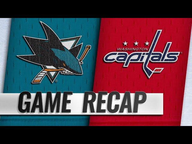 Hertl nets hat trick, OT winner in 7-6 win vs. Caps