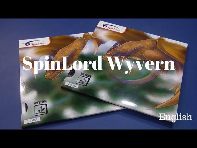 table-tennis rubber SpinLord Wyvern short pips