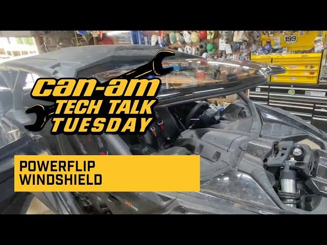 Tech Talk Tuesday | Powerflip Windshield for Maverick X3