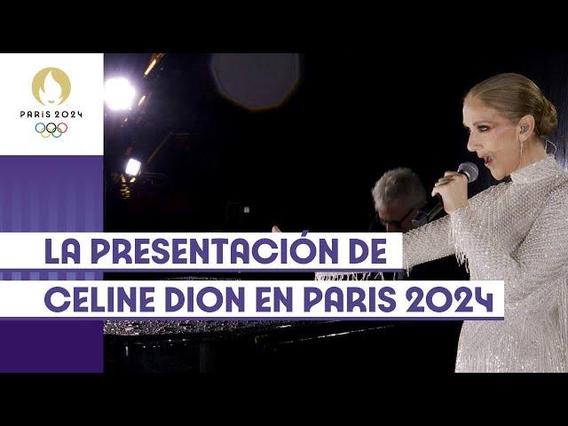 Celine Dion en la Ceremonia de Apertura de Paris 2024 