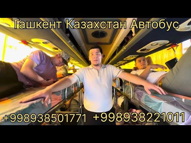Ташкент Астана автобус арзон ва кулай