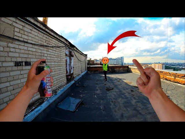 Rooftop PARKOUR vs SECURITY POLICE | Epic Escape PARKOUR POV