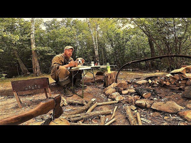 Рыбалка с Ночёвкой. С Жориком.Ловля на Закидушки. Отдых на Природе.Суп, Шашлык и все дела..